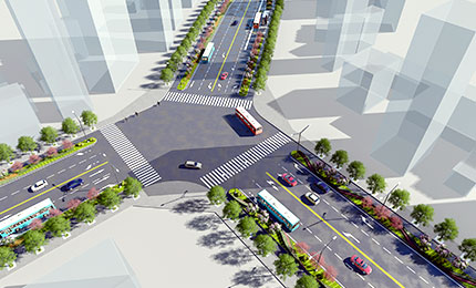 咸陽市政道路設計